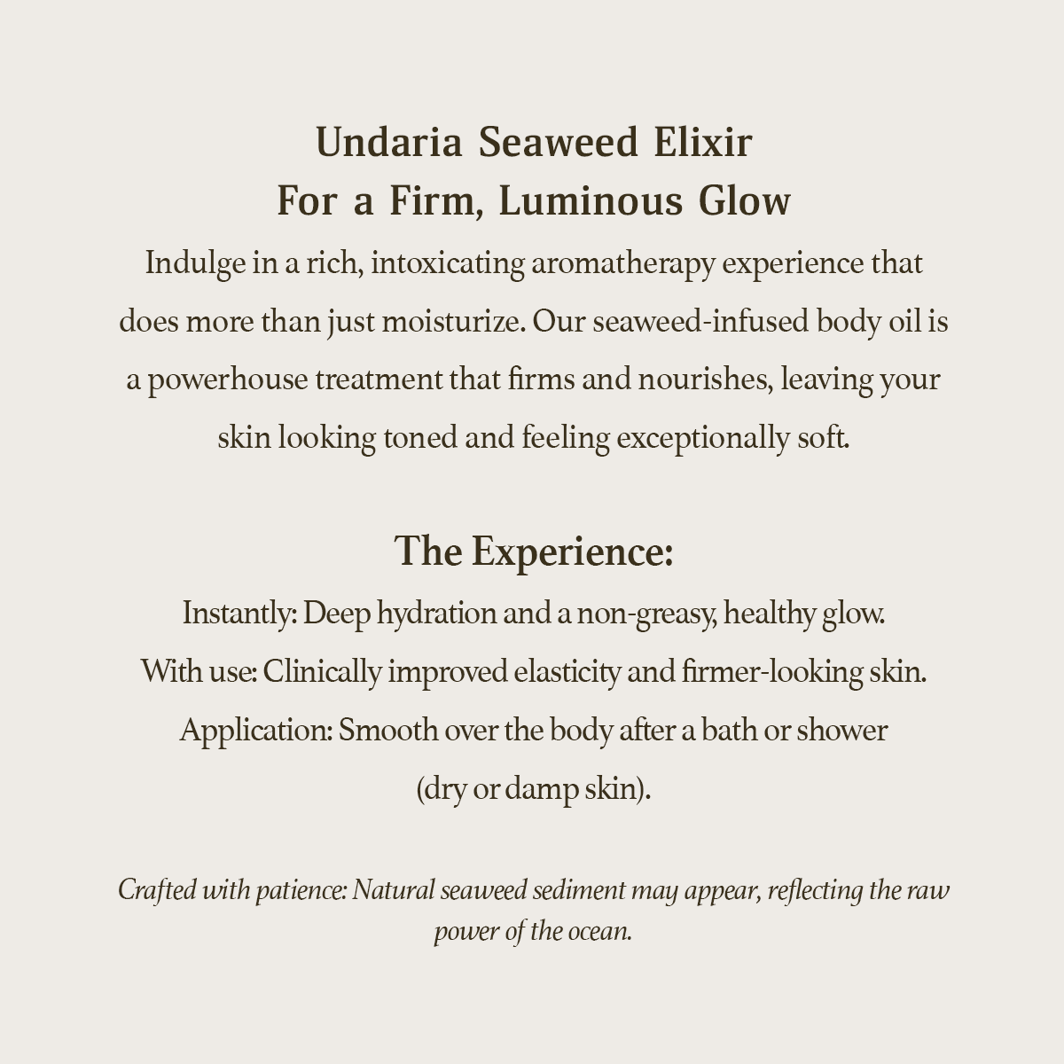 Yiment® Marine Glow Body Oil